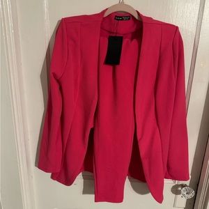 Shein Sky Hot Pink Pantsuit NWT